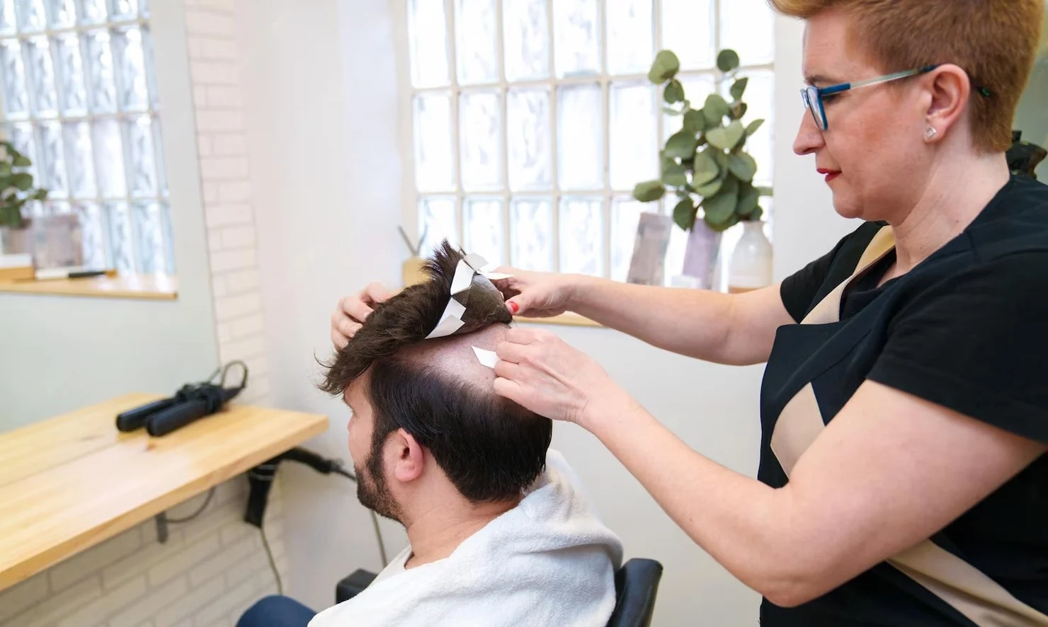 hair silicon system - Hair again